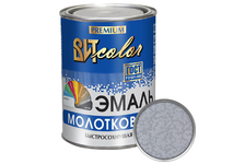Эмаль молотковая ВИТcolor серебристая (0.8 кг)