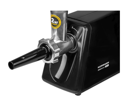 Мясорубка электрическая 1800 Вт, решетка 3/5/7 мм, реверс AMG-352 NORMANN Фотография_4