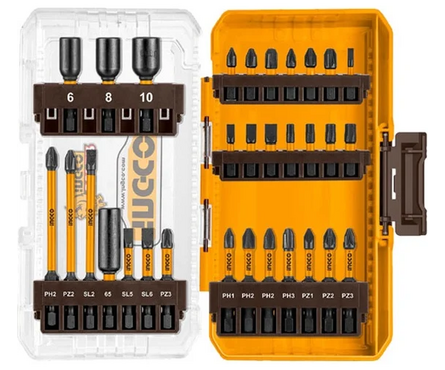 Набор ударных бит 31 шт S2 INDUSTRIAL INGCO Фотография_0