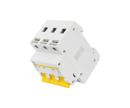 Выключатель автоматический модульный 3п C 20А ВА47-29 IEK Фотография_2