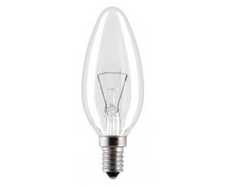 Лампа Спец-Свет 60W E14 Свеча/Прозр Фотография_0