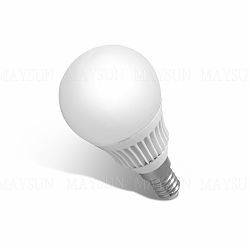 Лампа ШАРИК светодиодная GL5.5-E14 АC110-265V холодный белый Estares