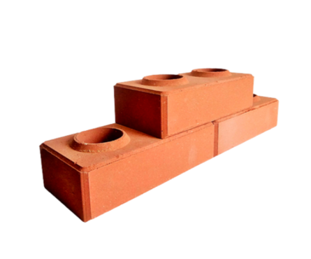 Кирпич облицовочный Ermix Моноцвет, красный, 240х120х65 мм, гиперпрессованный Фотография_2