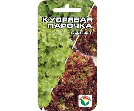 Семена Сибирский сад, салат листовой Кудрявая парочка 1 г Фотография_0