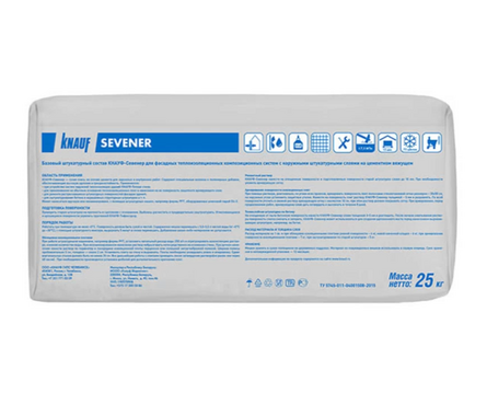 Смесь штукатурно-клеевая KNAUF Севенер 25 кг Фотография_1