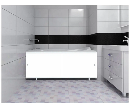 Экран для ванны Универсал-Кварт 1,7 белый Фотография_2