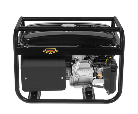 Генератор бензиновый 2.5 кВт 220В бак 12 л ручной стартер DY3000L HUTER Фотография_4