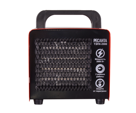Тепловая пушка электрическая 2.0 кВт/220 В/20 м² ТЭПК-2000 (керам. нагрев) РЕСАНТА Фотография_2