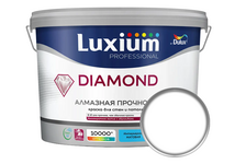 Краска интерьерная моющаяся глубокоматовая ВД ДЮЛАКС ЛЮКСИУМ Diamond Matt белая БАЗА BW 9 л