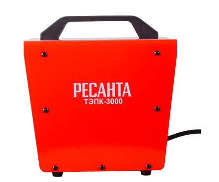 Тепловая пушка электрическая 3.0 кВт/220 В/30 м² ТЭПК-3000 (керам. нагреватель) РЕСАНТА Фотография_2