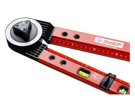 Уровень-угломер ЗУБР МАСТЕР складной, 2 ампулы, 500 мм Фотография_2