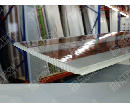 Панель ПВХ Люкс Грей Селект Вуд 250x2700x8 мм (0.675 м²) Фотография_3