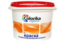 Краска ВД Colorika Agua супербелая шелковистая моющаяся для внутренних работ 14 кг