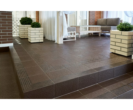 Клинкер Керамин Каир 4 ступень угловая, 29.8х29.8 см Фотография_1