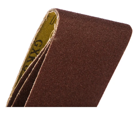 Лента абразивная бесконечная 75х533 мм, P 80 3 шт MATRIX Фотография_0