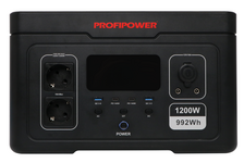 Аккумуляторная портативная электростанция 1200 Вт ПЭ-1200PRO PROFIPOWER