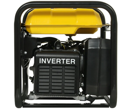 Генератор бензиновый 3.8 кВт 220В бак 10.5 л ручной стартер инвенторный DN 4400i HUTER Фотография_2