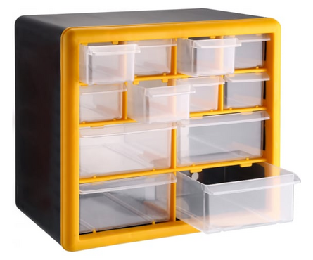 Система хранения инструментов 12 лотков 263х160х235 мм DKTB7 DEKO Фотография_2