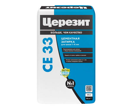 Затирка ЦЕРЕЗИТ CE33 белая 25 кг Фотография_1