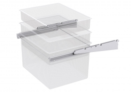 Рама выдвижная ПАКС Титан для мелкосетчатых корзин гардеробной системы, 600х410х28 мм Фотография_1