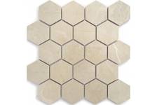 Мозаика Bode Marble Porcelain Nuvola POL, 267х308 мм, бежевый