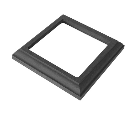 Юбка столба нижняя EasyDecking Wood-X 140х140 мм Черное дерево Фотография_0