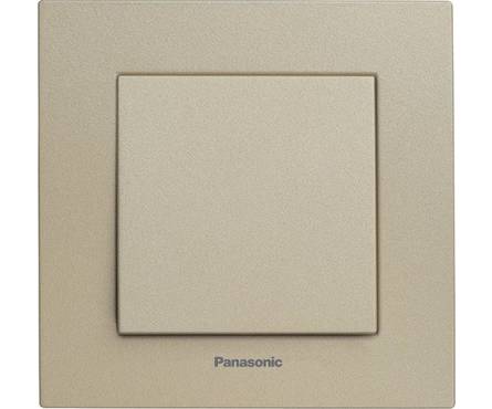 Выключатель Panasonic 1кл бронза Karre Plus Фотография_0