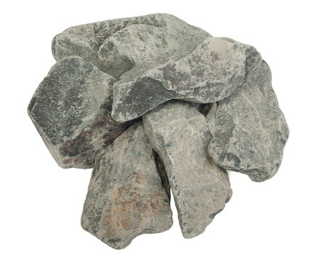 Камень Банные штучки Габбро-Диабаз, обвалованный, ср.фракция, 20 кг  Фотография_0