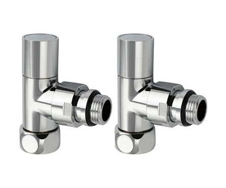 Кран для полотенцесушителя угловой 1/2x3/4 вн/нар (пара) САНАКС Фотография_0