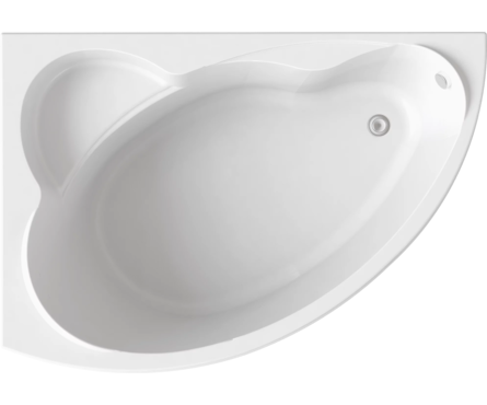 Ванна акриловая 1700х1100 мм левая (каркас+ экран + сифон) Лагуна BAS Фотография_1