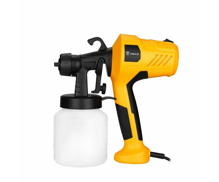 Краскопульт 500 Вт, 650 мл/мин, емкость 800 мл SG500DK DEKO Фотография_1