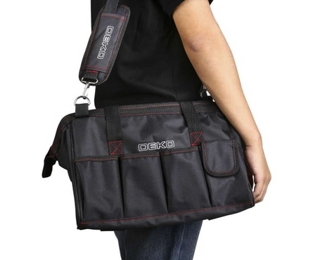 Сумка для инструмента 9 карманов 350х200х230 мм L DEKO Фотография_9