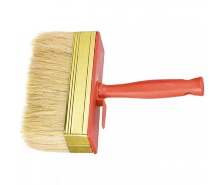 Кисть-макловица 40х140 мм натуральная щетина, пластмассовый корпус и ручка MATRIX Фотография_1