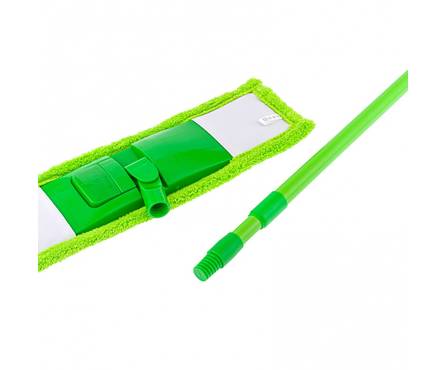 Швабра для пола насадка микрофибра, рукоятка 120 см Фотография_2