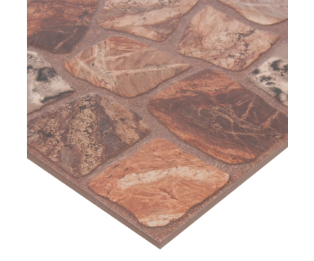 Керамогранит Vilio коричневый рел. 298х298х8 мм Cersanit (0.089 м²/1 шт) 1 сорт Фотография_1