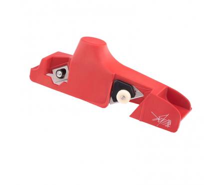 Рубанок для гипсокартона 2 ножа кромочный пластиковый MATRIX Фотография_2