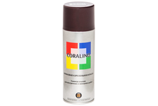 Краска аэрозольная CORALINO, шоколадно-коричневый (RAL8017 ) 520 мл