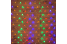 Гирлянда-сеть светодиодная Neon-night 1.8*1.5м, 220В, свечение с динамикой, прозрачный провод, мультиколор
