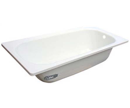 Ванна стальная Antika «Белая Орхидея», белая, 160 x 70 см Фотография_1