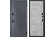Дверь входная Ferroni Бостон Бетон Снежный Царга, левая, 860х2050 мм