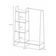 Вешалка напольная гардеробная 110х38.5х147 см с полками белая СКАНДИНАВИЯ-1 Фотография_4