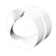 Соединитель круглых каналов Event ПВХ с обратным клапаном, белый, d 125 мм Фотография_0