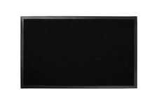 Коврик влаговпитывающий VORTEX ребристый, черный, 40х60 см 