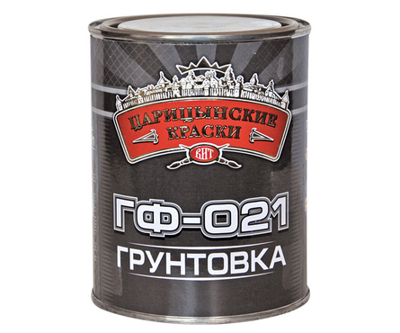 Грунтовка Царицынские краски ГОСТ ГФ-021, серая, 0.8 кг Фотография_1