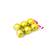 Набор шаров SY15-06/SY16-12 золотые матовые, диаметр 6 см (6 шт) Фотография_0