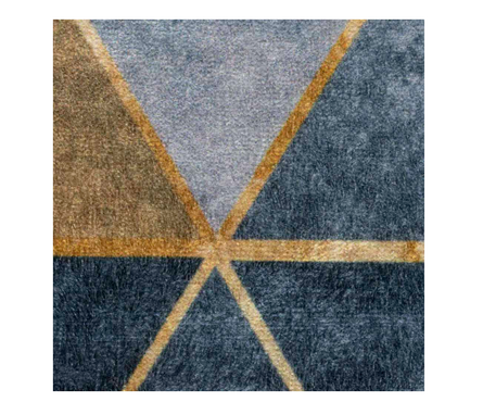 Коврик для ванной 55x90 см дизайнерский серые кубы САНАКС Фотография_2