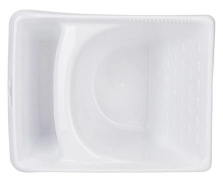 Ковш для краски 1.2 л, 180х125х225 мм белый DECOR Фотография_2