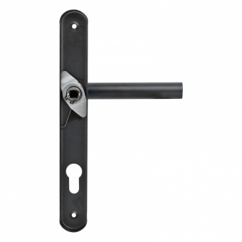 Ручка на планке РФ 85.30.10.02НС AISI 201 INOX нержавеющая сталь черная БУЛАТ Фотография_2