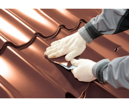 Самоклеящаяся герметизирующая лента NICOBAND цвет коричневый, длина 10 м, ширина 15 см Фотография_3