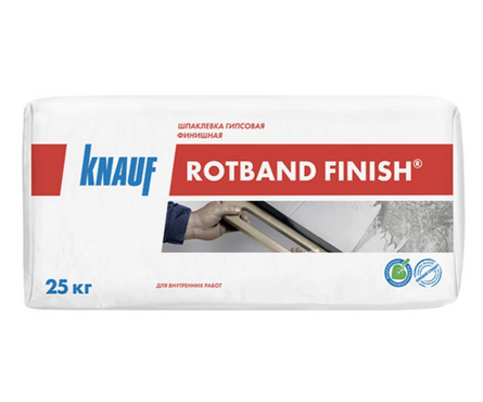 Шпаклевка гипсовая финишная KNAUF Ротбанд Финиш 25 кг Фотография_0